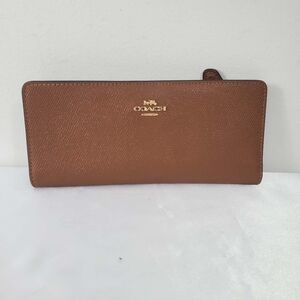 Coach Brown Leather Wallet